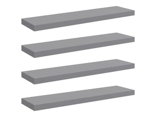 Etagère 90 cm coloris gris <strong></strong> <strong></strong>
