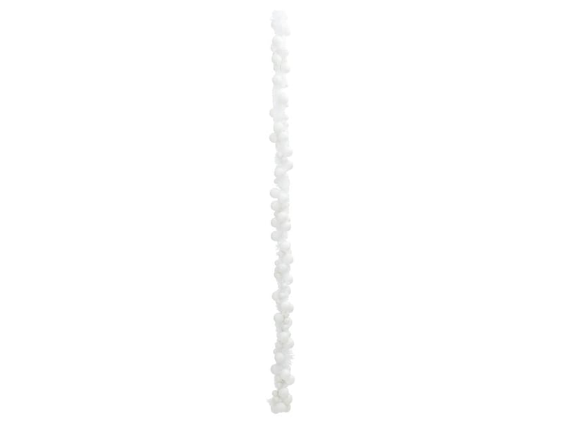  Guirlande de boules de noël led blanc 186 cm polystyrène cf62287  - Conforama D