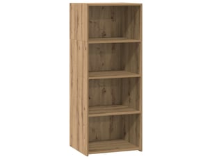 Buffet - haut armoire chêne artisanal 50 x 41 x 124 cm bois d'ingénierie