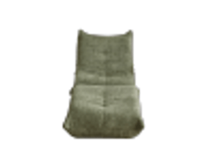 Fauteuil fixe LUHOMFU Tissu vert