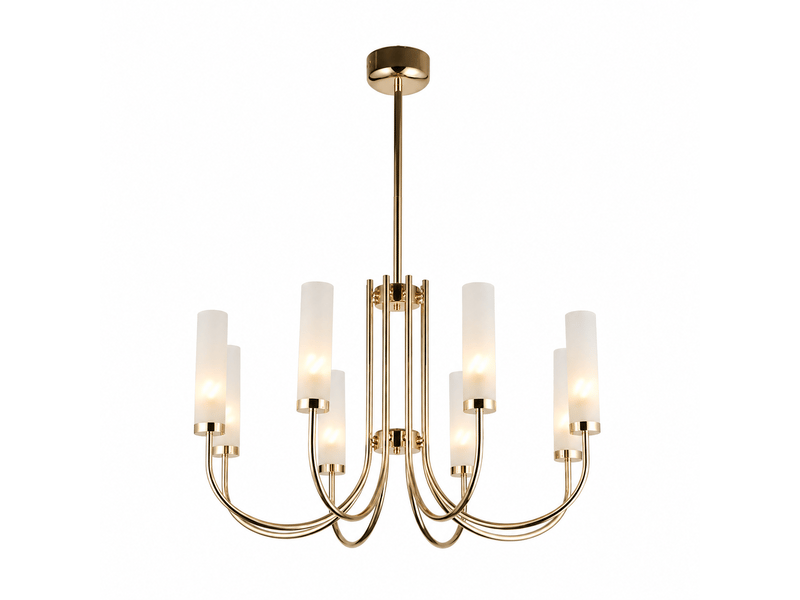  Lustre chandelier blanc a – éclairage 3 couleurs ASLED-823 - Conforama A