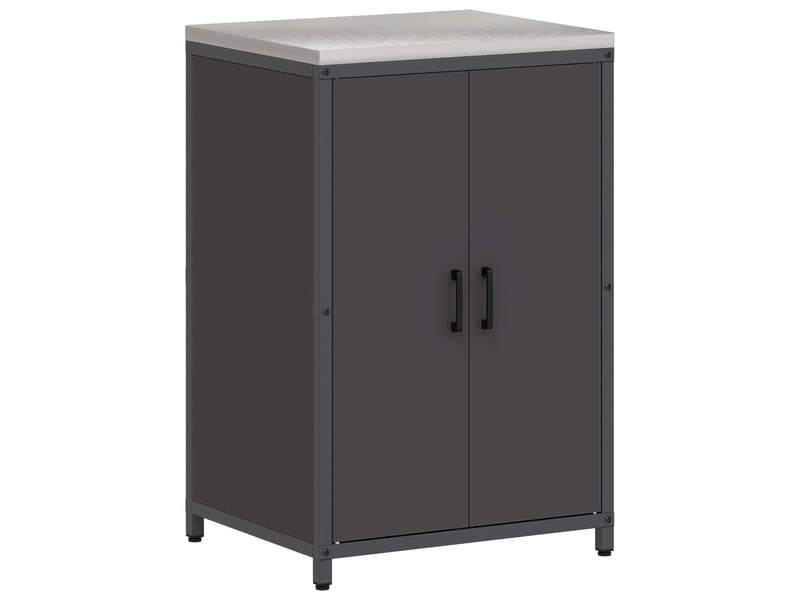  Meuble de rangement de cuisine hattem noir 60x50x92cm  - Conforama A