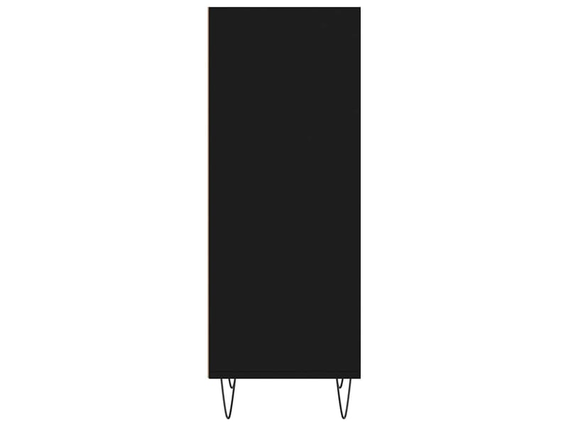  Buffet - bahut - meuble de rangement noir 34,5x32,5x90 cm bois d'ingénierie  - Conforama E