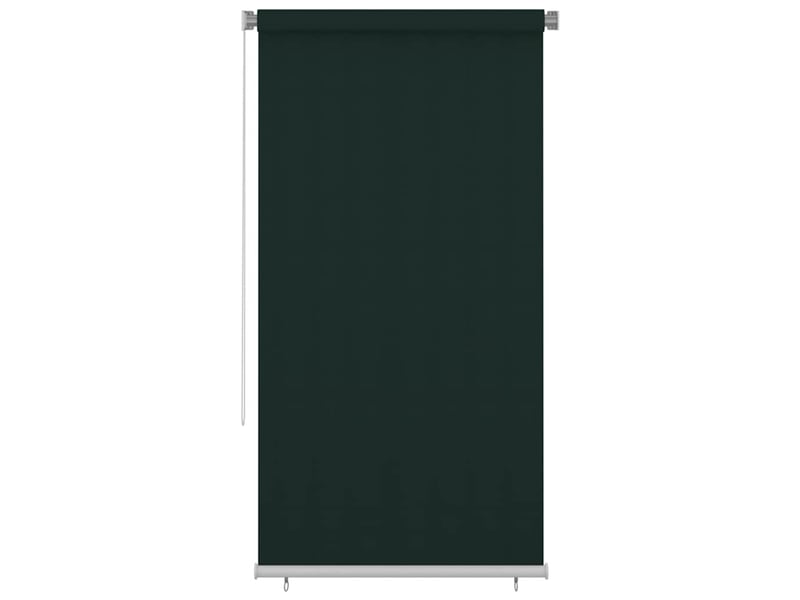  Store enrouleur, store roulant d'extérieur 125 (l) x 230 (h) cm vert foncé hdpe cf47318  - Conforama B