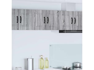 Meuble mural de cuisine, armoire de cuisine gris sonoma 30x31x40cm