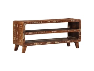 Meuble tv coloris marron 105 cm <strong></strong>  <strong></strong>