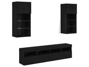 Meuble tv coloris noir  <strong></strong>  <strong></strong>