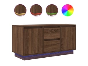 Meuble tv coloris marron 100 cm <strong></strong>  <strong></strong>