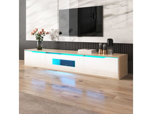 Meuble tv coloris bicolore 180 cm Fay Lum