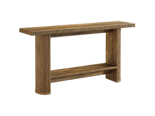 Table basse rectangulaire coloris marron BEAUNIV  - 30 cmx140 cm
