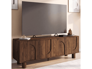 Meuble tv coloris bois clair ID MARKET