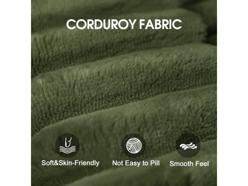  Pouf ottoman vert émeraude y165 – design moderne, déco salon chic, mobilier contemporain  - Conforama E