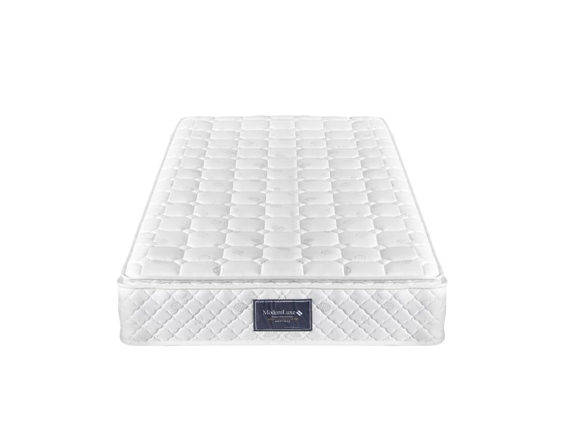  Lit capitonné, lit enfant 90x200 cm, sommier à lattes, matelas inclus, lin gris  - Conforama R