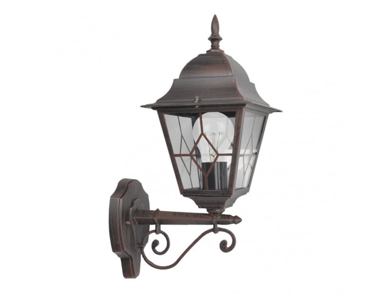  Applique extérieure classique fabrilamp bootes marron, 1 x e27, ip44, 44 x 27 x 18 cm 149361002 - Conforama A