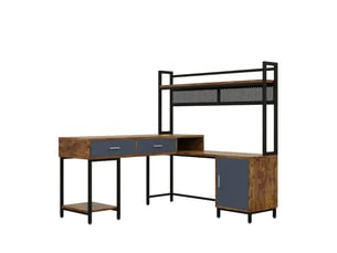 Bureau enfant 140 cm coloris noir
