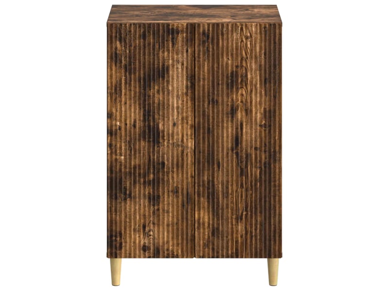  Meuble à chaussure, cabinet à chaussures arnhem 59,5x39,5x90 cm chêne fumé  - Conforama D