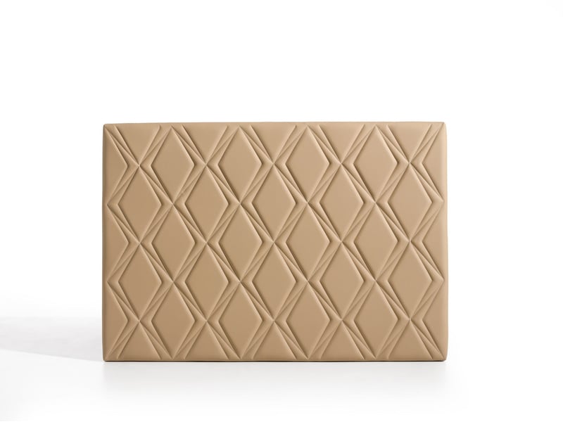  Tête de lit en simili cuir rubí - simili cuir, rembourrage mousse, fabrication artisanale 8435720010626 - Conforama A