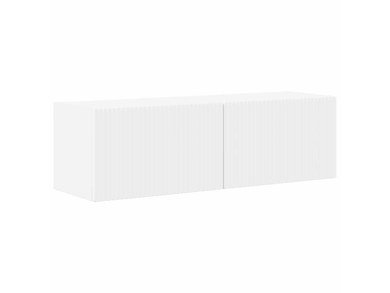  Meuble tv - banc tv - meuble de rangement 5 pcs blanc  - Conforama E