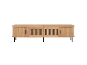 Meuble tv coloris naturel 180 cm <strong>PANGIVO</strong>  <strong>GL8290N</strong>