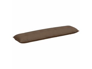 Coussin de dos, coussin de dossier marron 200 x 19 x 50 cm tissu cf54804