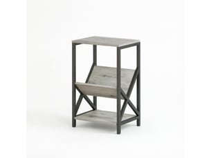 Table basse rectangulaire coloris gris HAUSS SPOLE  - 30 cmx40 cm
