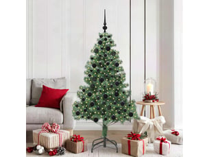 Sapin de noël, arbre de noël vert 180 cm pvc shl8757