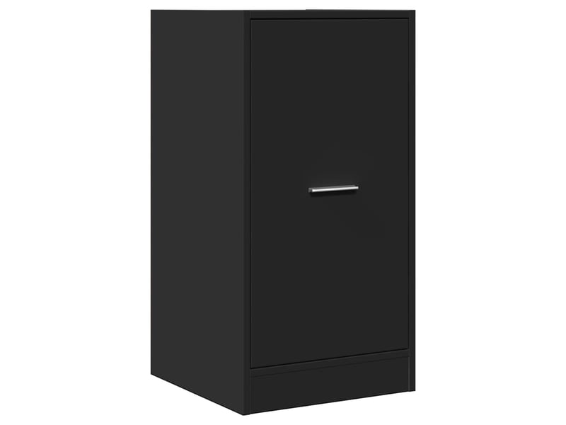  Meuble de rangement, armoire d'apothicaire noir 40x41x77,5 cm bois d'ingénierie  - Conforama D