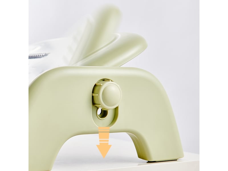  Repose-pieds réglable en hauteur et angle – vert  - Conforama D