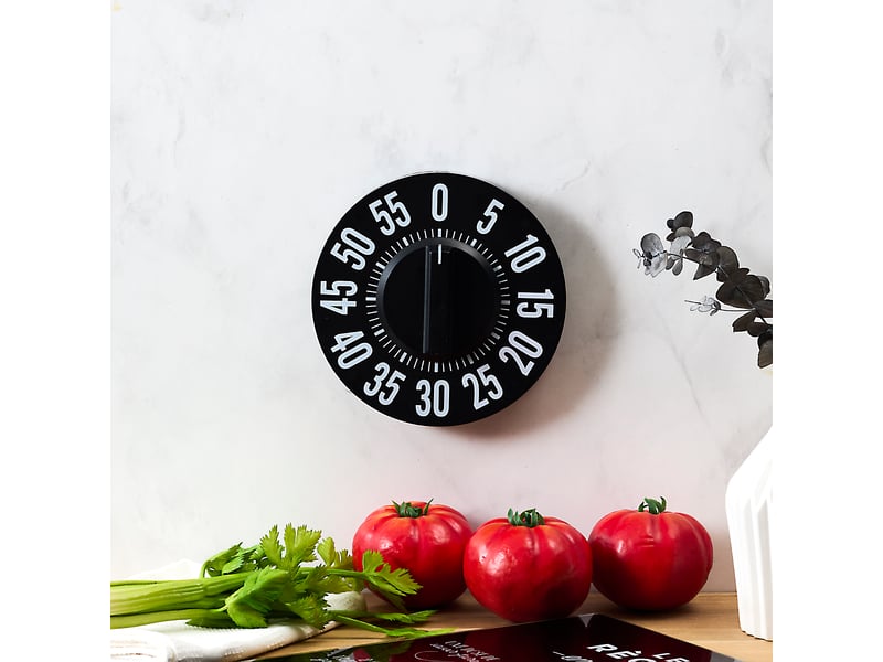 Minuteur - cook concept - xxl - noir - 20 cm - Conforama E