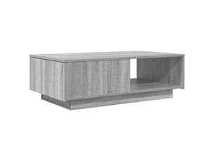 Table basse rectangulaire coloris gris