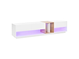 Meuble tv coloris blanc 190 cm <strong>PANGIVO</strong>  <strong>GL8890N</strong>