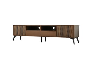 Meuble tv coloris marron 180 cm <strong>REDOM</strong>  <strong></strong>