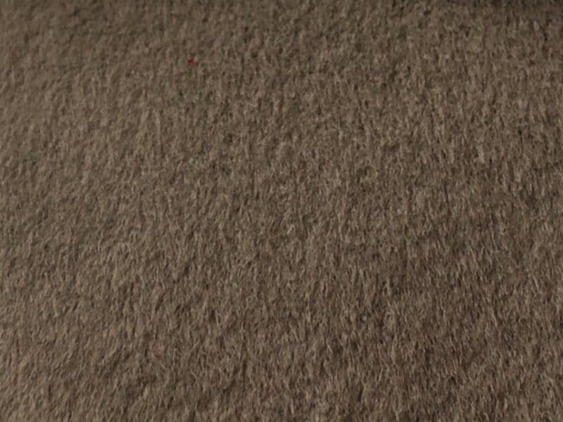  Bobochic lit kaya tissu velours lisse avec lattes massives marron 140x190 KAYA - Conforama D
