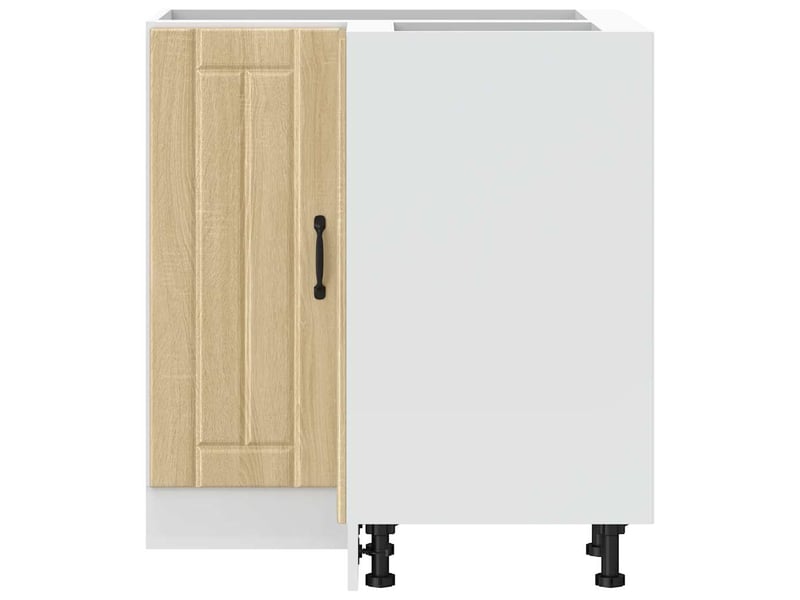  Armoire d'angle de cuisine lucca chêne sonoma bois d'ingénierie  - Conforama E