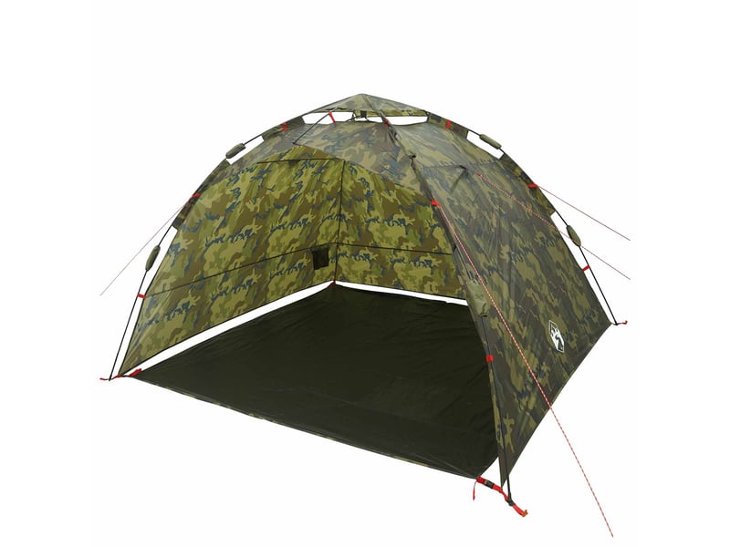  Tente de pêche, tente de camping à libération rapide 4 personne camouflage léger  - Conforama A