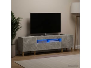 Meuble tv coloris gris 1 cm <strong></strong>  <strong></strong>