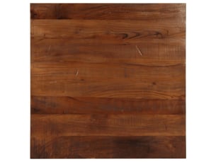 Vidaxl dessus de table 80x80x2,5 cm carré bois massif de récupération