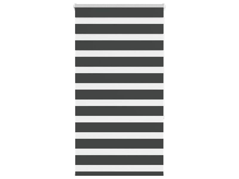  Store zèbre, store de fenêtre noir 75x150 cm largeur du tissu 70,9 cm polyester cf48934  - Conforama B