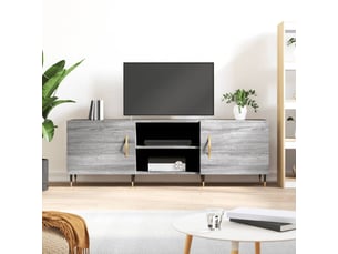 Meuble tv coloris gris 150 cm <strong></strong>  <strong></strong>