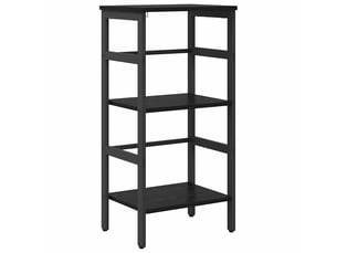 Étagère 2 niveaux, étagère de rangement 40 x 29,5 x 81 cm bois d'ingénierie shl8601