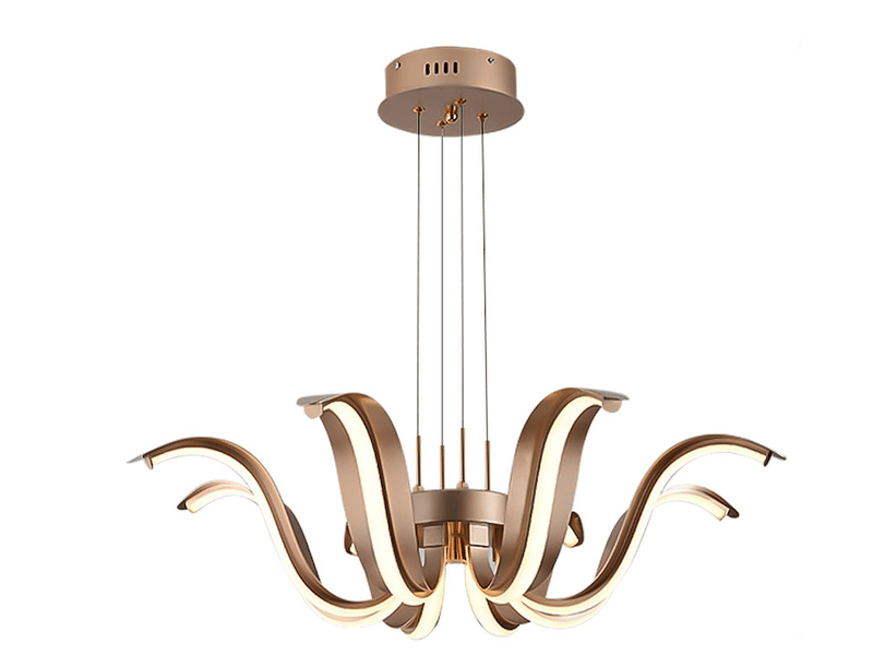  Suspension lotus b – led 34 w intégrée, éclairage 3 couleurs ASLED-683 - Conforama A