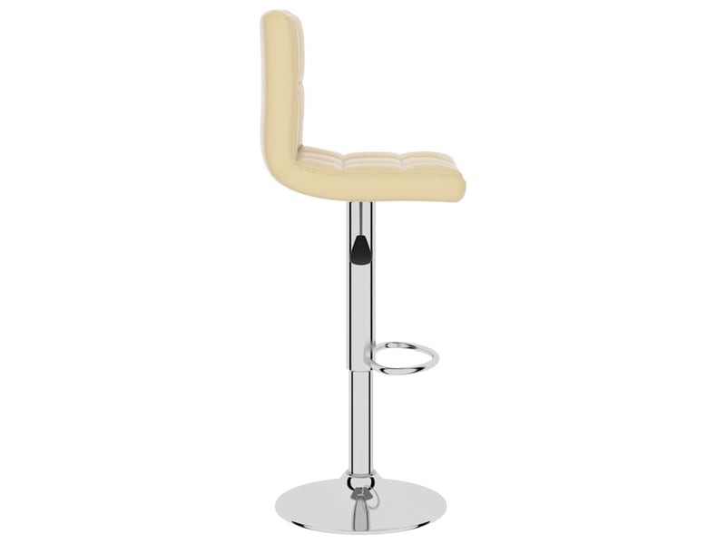  Tabouret de bar, chaise de bar crème similicuir shl82987  - Conforama D
