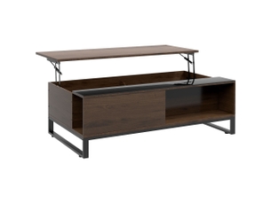 Table basse rectangulaire coloris bicolore <strong>HAUSS SPOLE</strong> <strong></strong> - 58 cmx102 cm