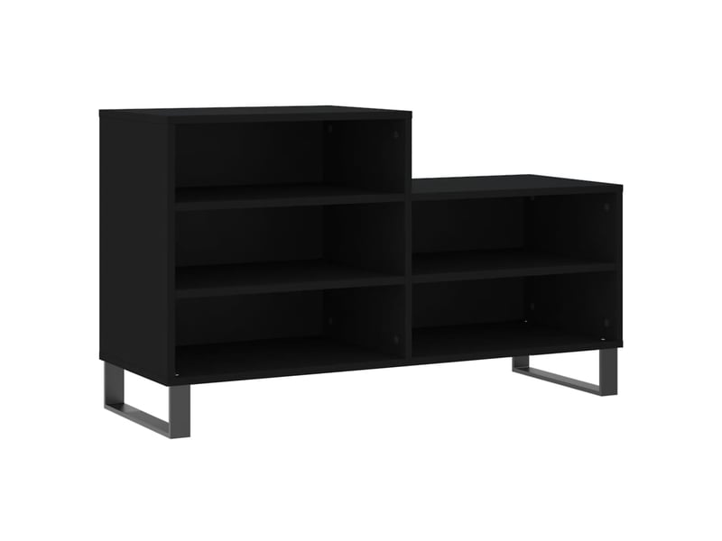  Meuble à chaussure, armoire à chaussures noir 102x36x60 cm bois d'ingénierie shl6254  - Conforama A