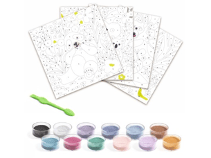 Sables colores - pattes de velours - djeco
