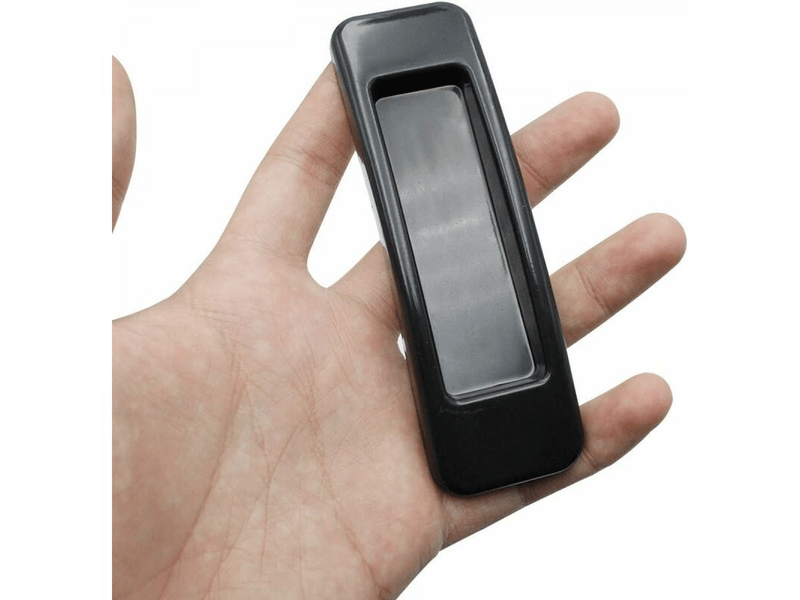  Lot de 4 poignées adhésives pour portes coulissantes fontainebleau - noir  - Conforama B