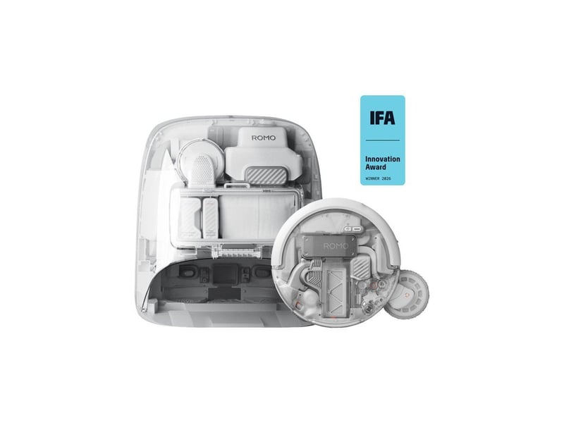  Robot aspirateur laveur transparent avec lidar et contrôle par application DJI6937224160538 - Conforama A
