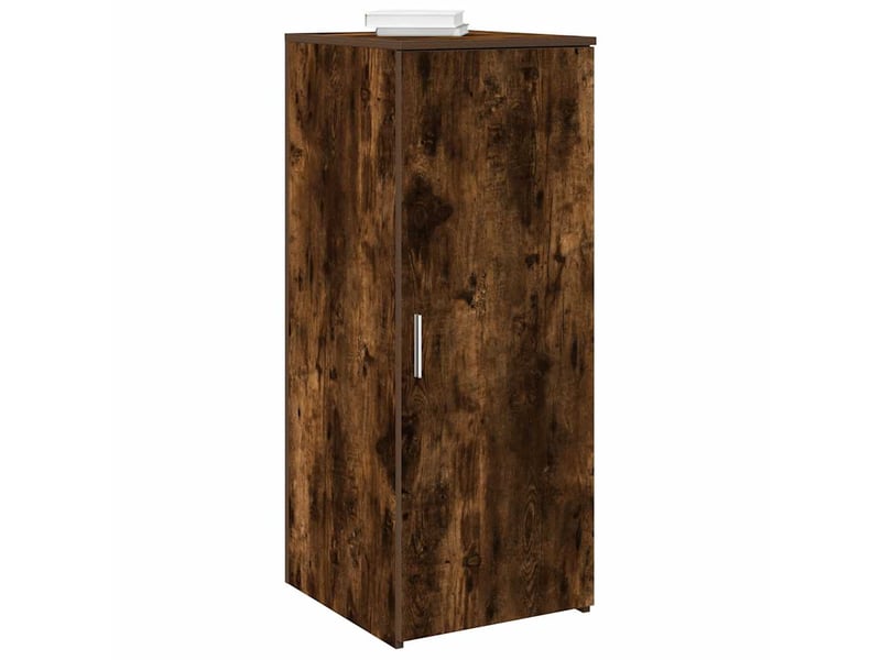  Armoire de rangement, rangement bureau chêne fumé 40x45x103,5cm bois d'ingénierie  - Conforama B
