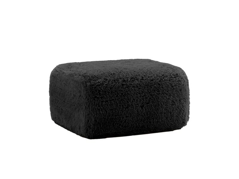  Tissu peluche ottoman aviana - noir SF20250918012 - Conforama E