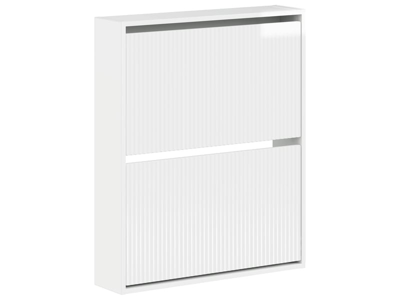  Meuble à chaussures mural, armoire à chaussures arnhem 71x17x86 cm shl6728  - Conforama A